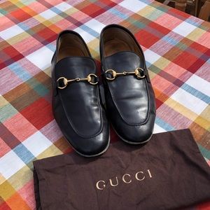 Gucci Classic Loafers Men Horsebit Leather